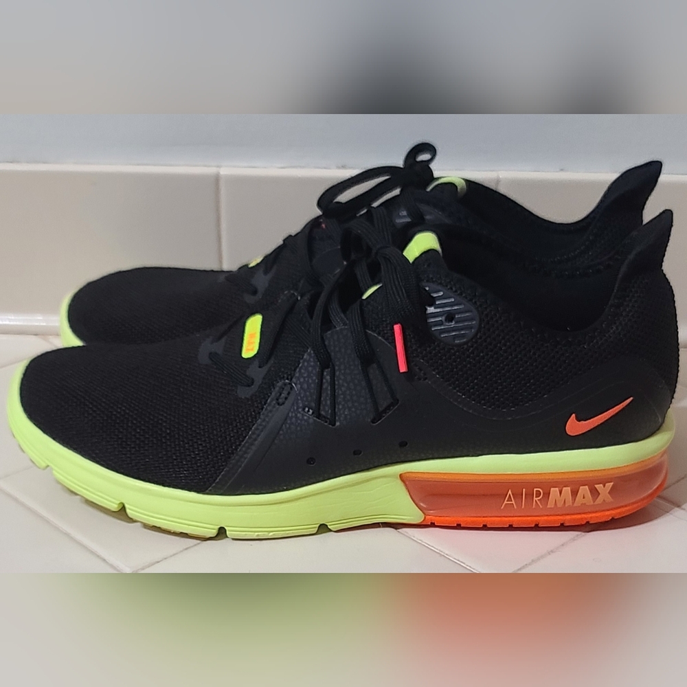 Nike Air Max Sequent 3  Volt  Men's Size 11.5